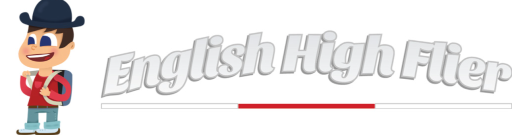 logo konkursu z napisem english High Flier