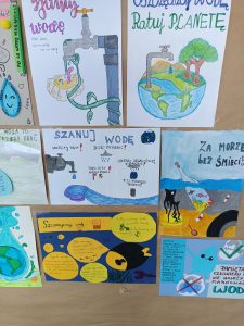 Plakaty wykonane na konkurs
