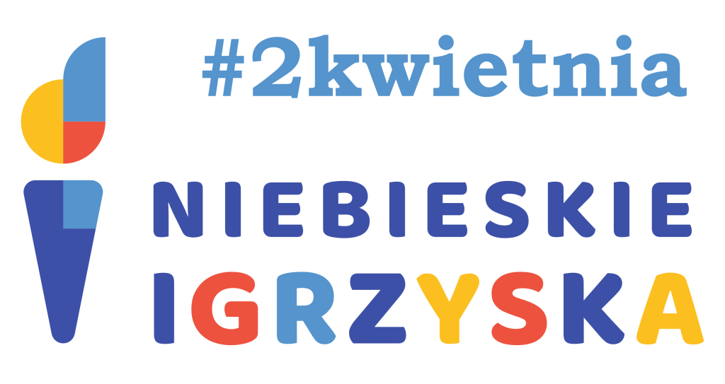 zdjęcie przedstawia plakaty z napisem niebieskie igrzyska