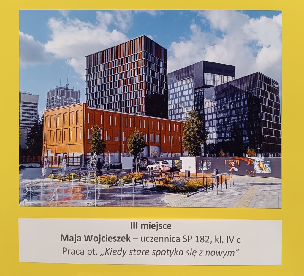 zdjęcie zwycięskiej pracy Mai z podpisem