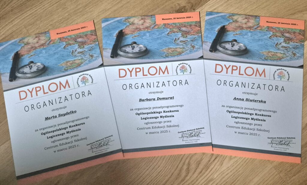 zdjęcie dyplomów