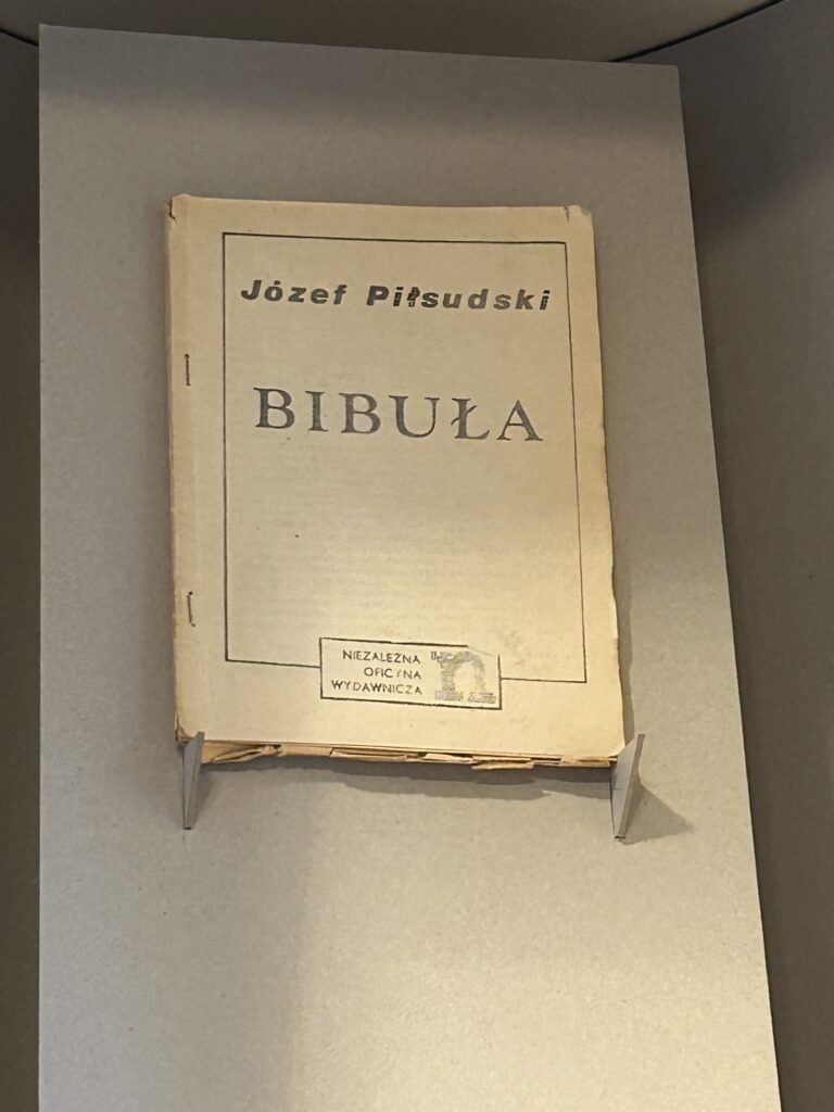 broszura: Józef Piłsudski, Bibuła, Niezależna Oficyna Wydawnicza