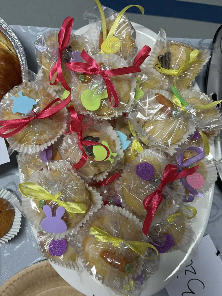 babeczki pakowane w folię