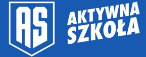 Logotyp programu rządowego pt. Aktywna Szkoła