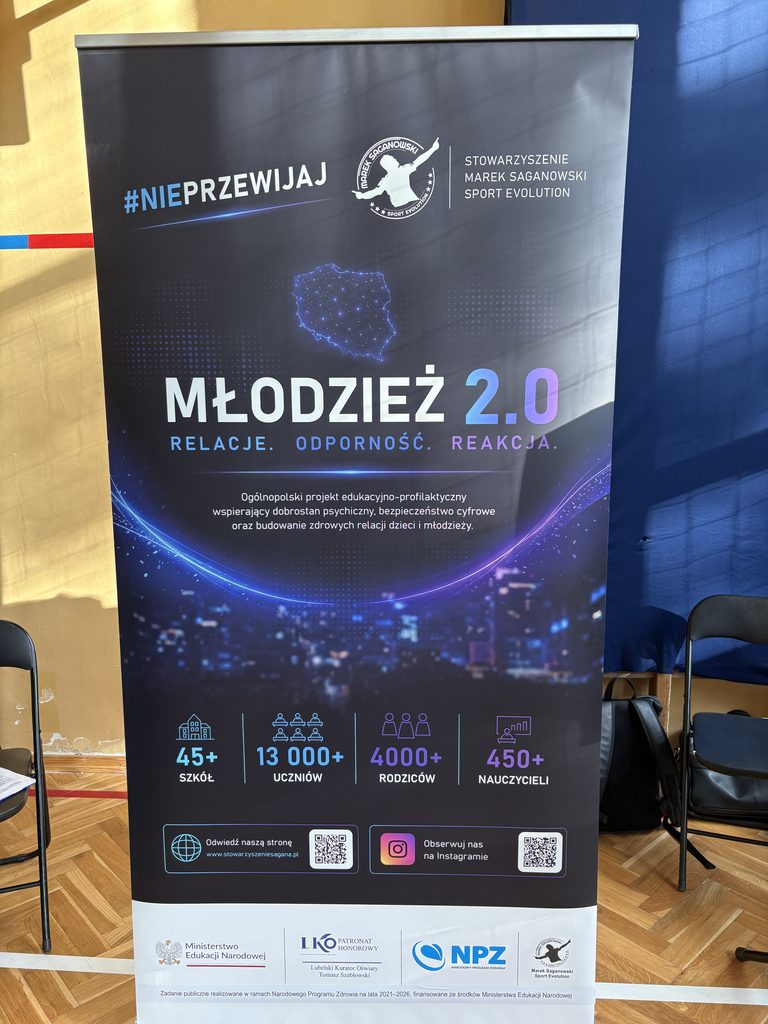 plakat projektu Młodzież 2.0